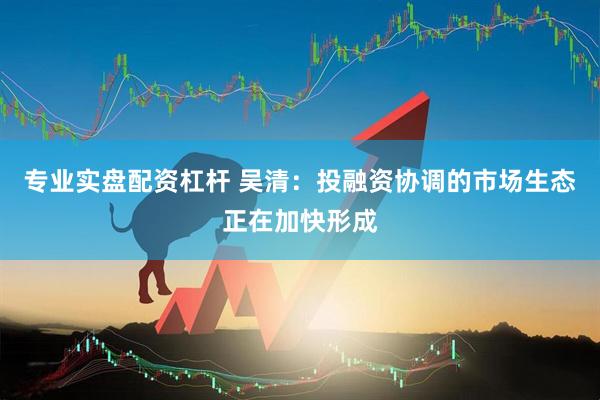 专业实盘配资杠杆 吴清：投融资协调的市场生态正在加快形成